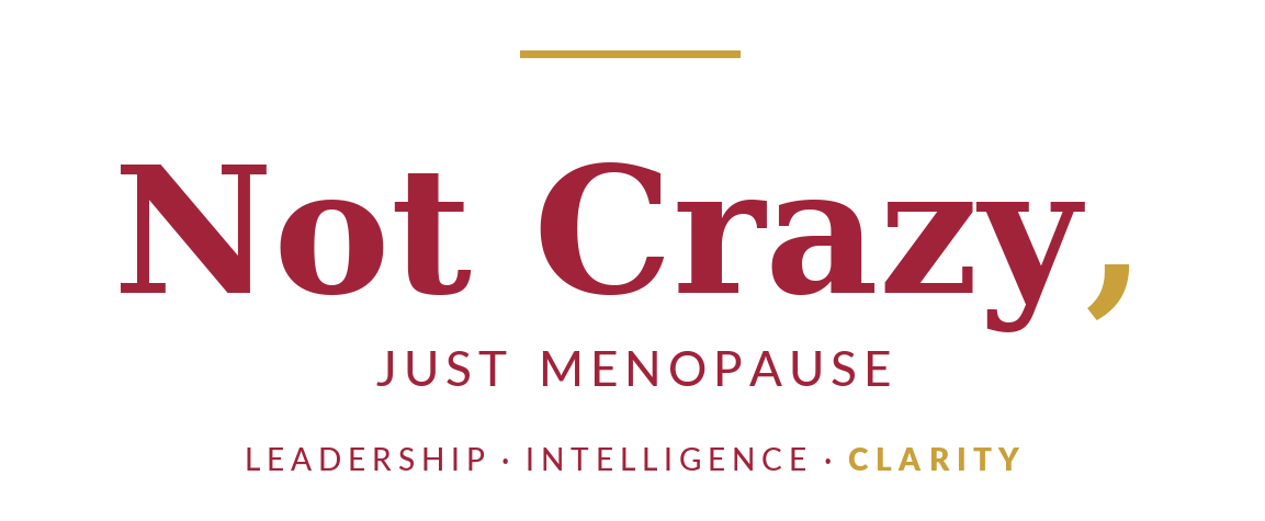 Not Crazy, Just Menopause logo